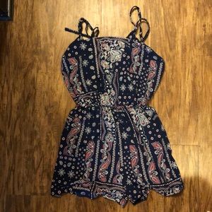 Blue Romper